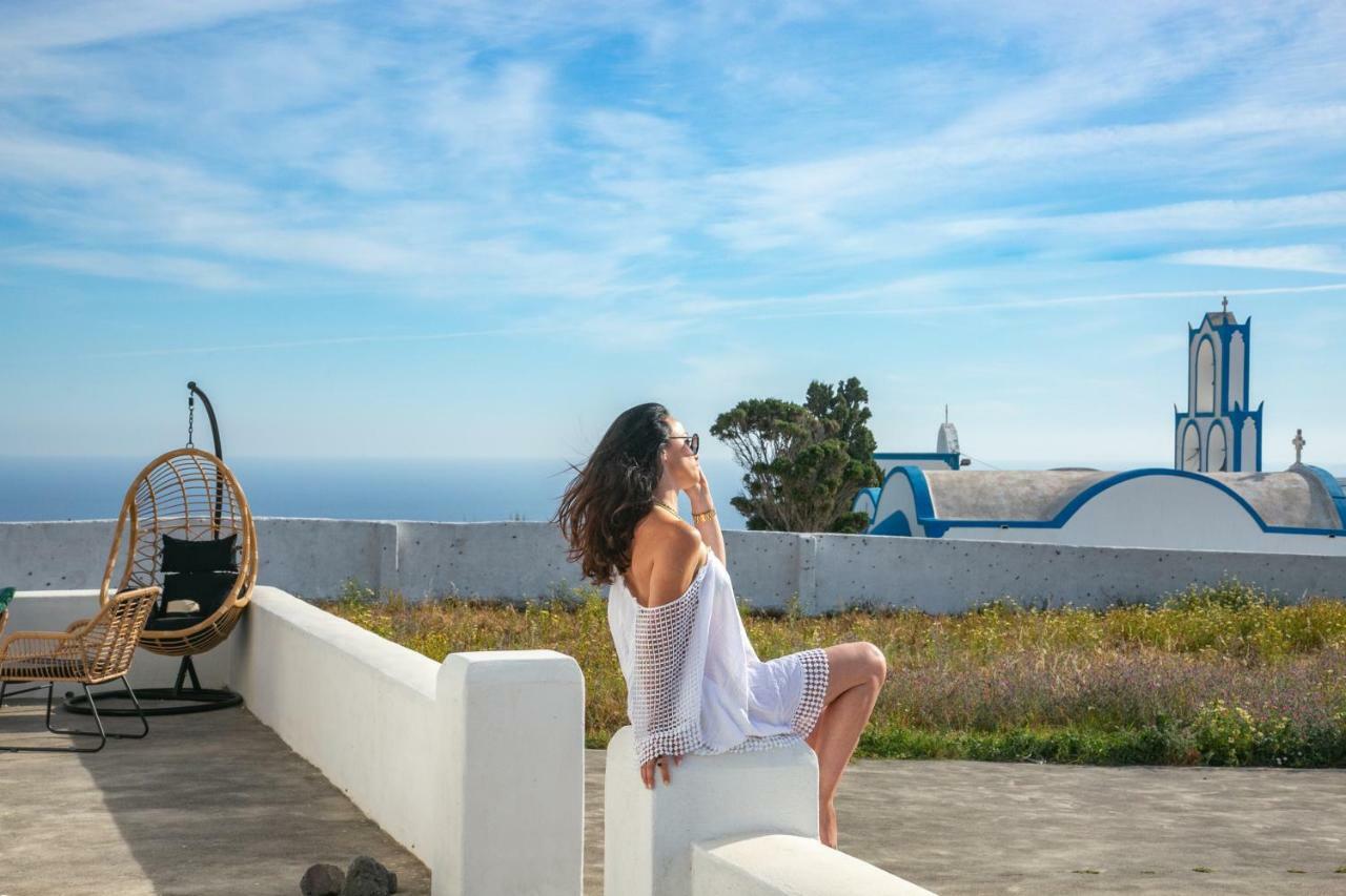 Caldera Sunset Villa Megalochori  Ngoại thất bức ảnh