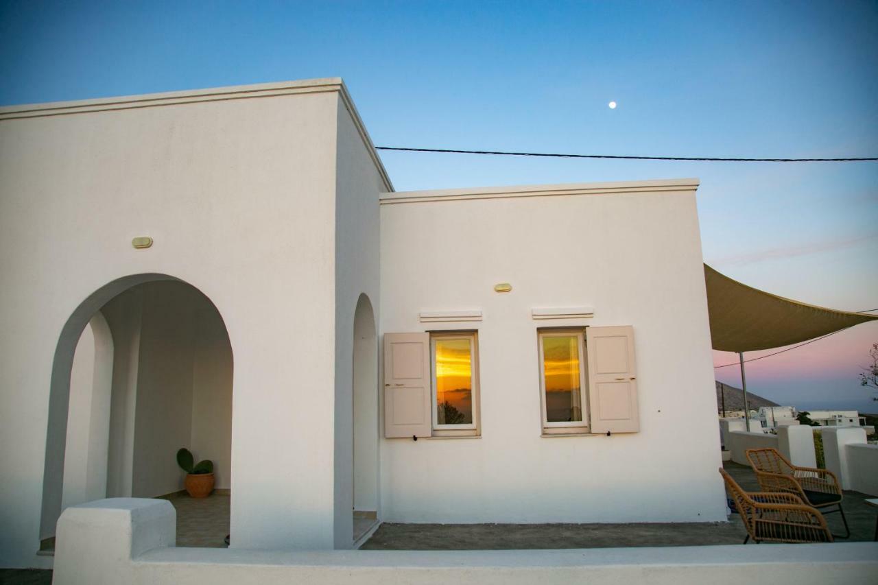 Caldera Sunset Villa Megalochori  Ngoại thất bức ảnh