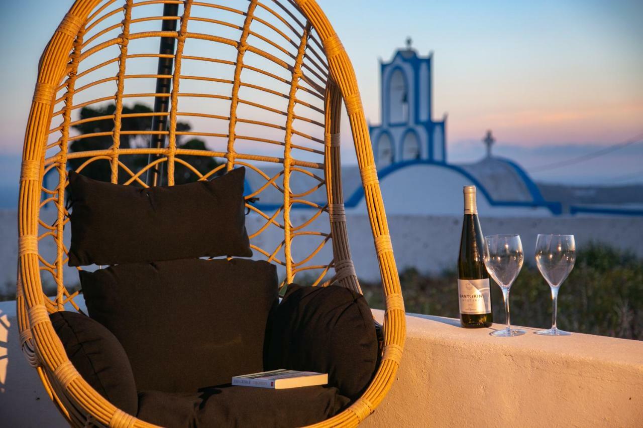 Caldera Sunset Villa Megalochori  Ngoại thất bức ảnh